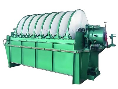 Arbeitsprinzip des Vakuum-Disk-Filters